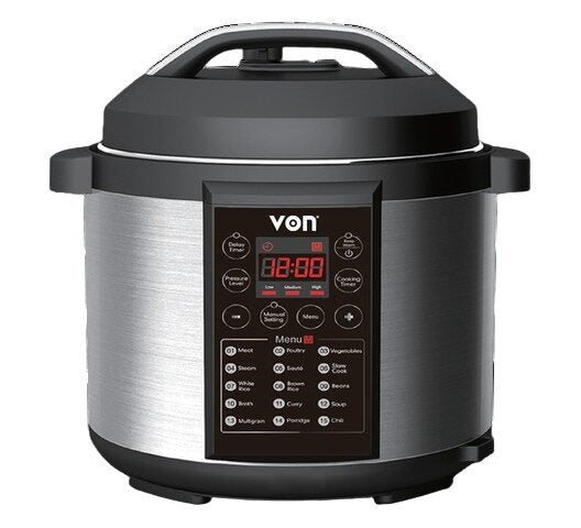 Von Pressure Cooker VSCP60MMX 1000W - 6L