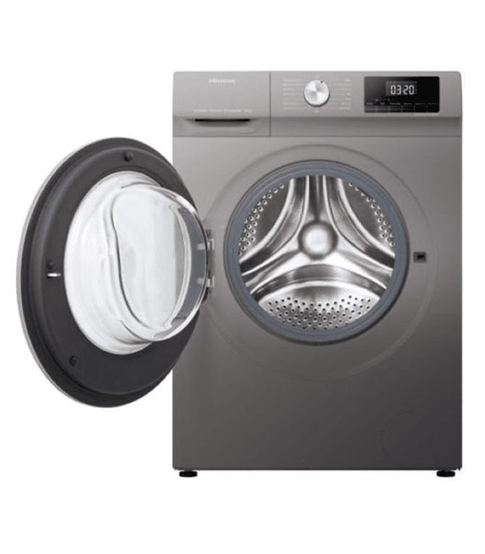 Hisense Washing Machine, WDQY1014EVJMT 10/6 Kg Washer And Dryer Washing Machine, 1400RPM, Silver