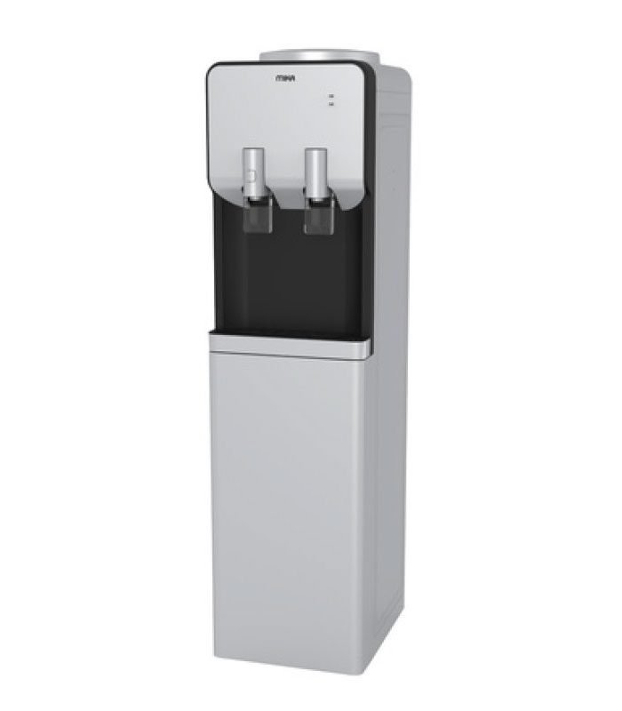 Mika Dispenser, Standing , Hot & Electric cooling, with cabinet, Silver & Black MWD2302