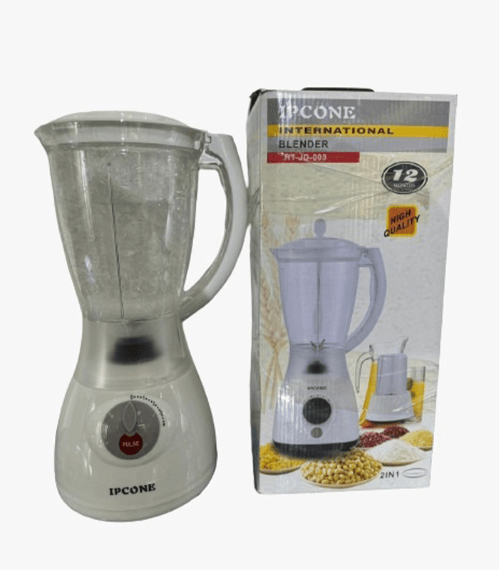 Ipcone Blender High Quality 2 In 1 International Blender With Grinder HT-JD-003