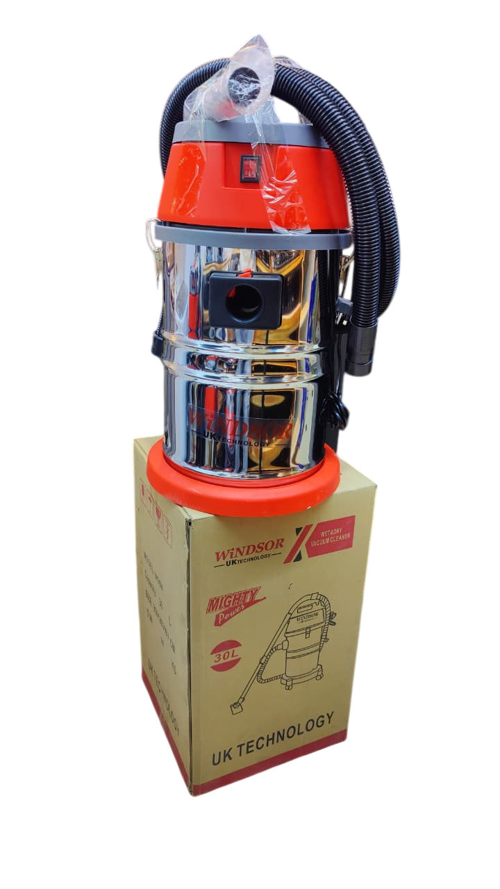 Windsor Wet And Dry Vacuum Cleaner W30V 30 Litres, UK Technology, Mighty Power