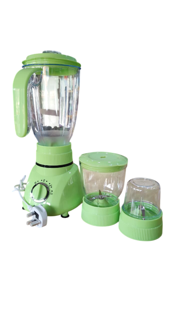 ICONA Blender, Grinder and Chopper 3 In 1 1.5L Green ILB-1753GT