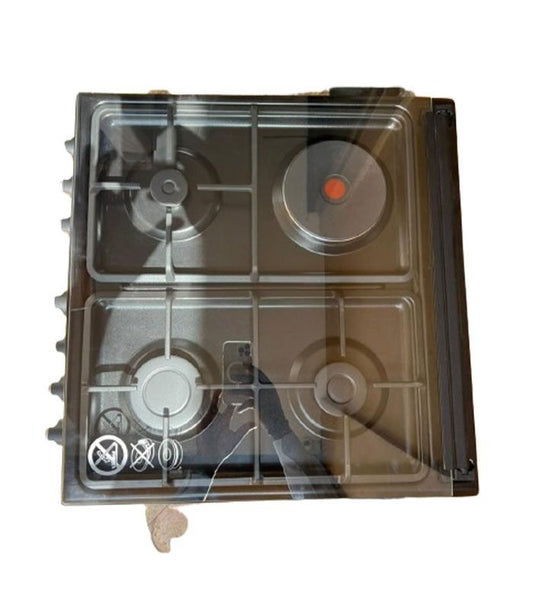 Legacy Cooker 3+1E, Oven Fan,Rapid Hotplate,Food warmer,60cm*60cm,Black/Silver