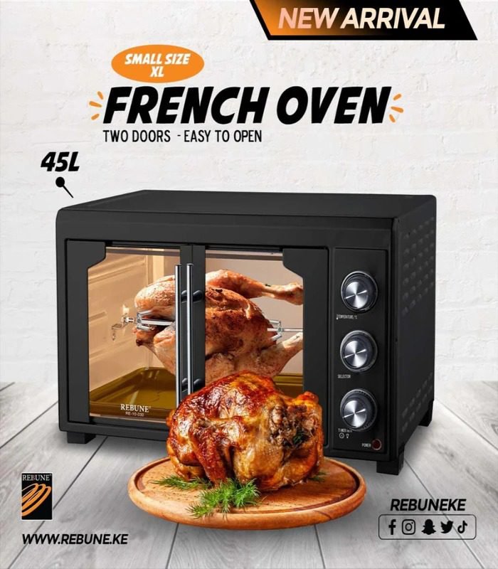 Rebune Oven 45Litres Electric Oven With rotisserie RE-10-3