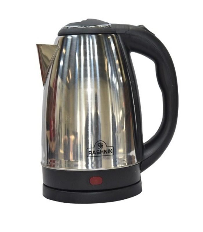 Rashnik Kettle RN-1144 Cordless Electric Kettle-Silver