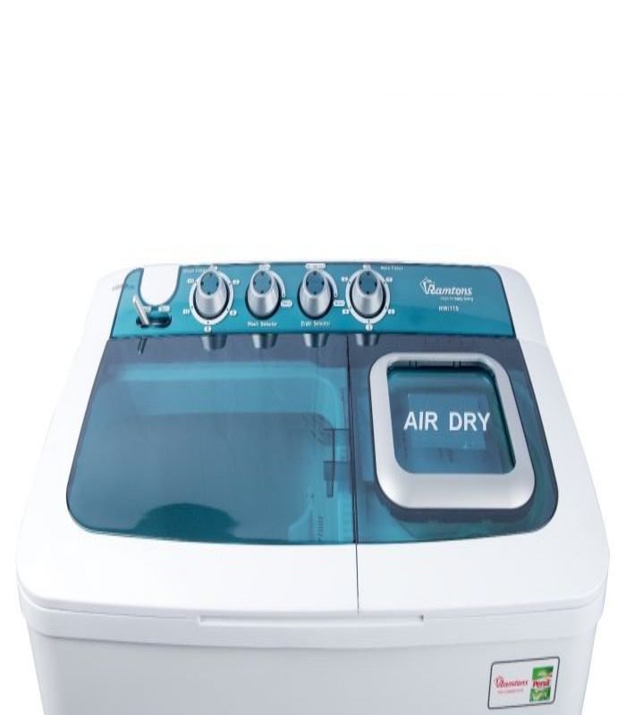 Ramtons Washing Machine Twin Tub Semi Automatic 8KG Washer - RW/115