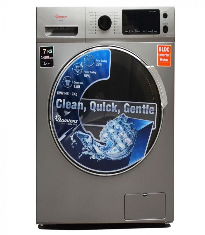 Ramtons Washing Machine Front Load Fully Automatic 7KG Washer 1400RPM - RW/148