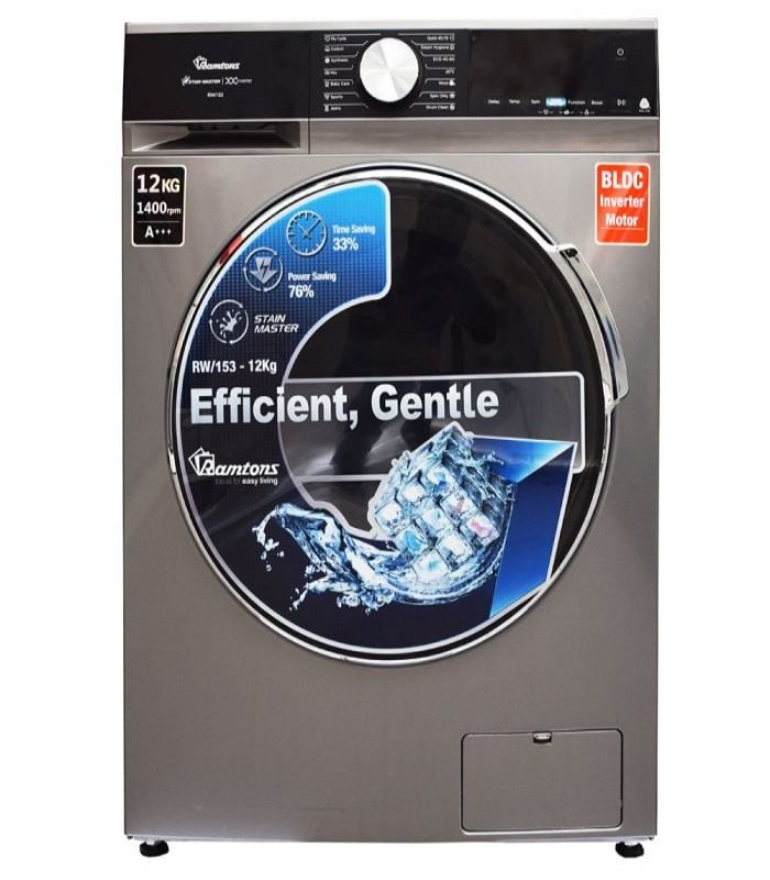 Ramtons Washing Machine Front Load Fully Automatic 12KG Washer 1400RPM - RW/149
