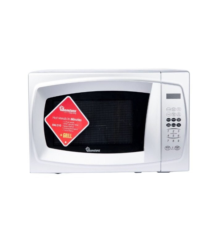 Ramtons Microwave 20 Liters Microwave+Grill Silver- RM/310