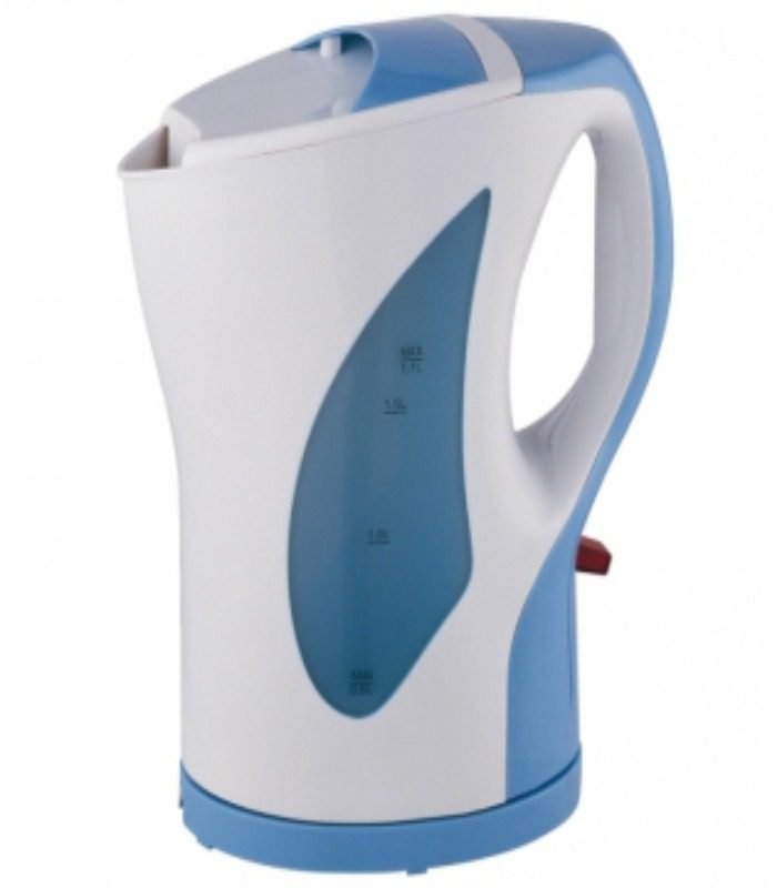 Ramtons Kettle Cordless Electric Kettle 1.7 Liters White And Blue - RM/317