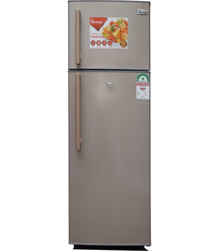 Ramtons Fridge 213 Liters 2 Door Direct Cool Fridge Champagne - RF/243