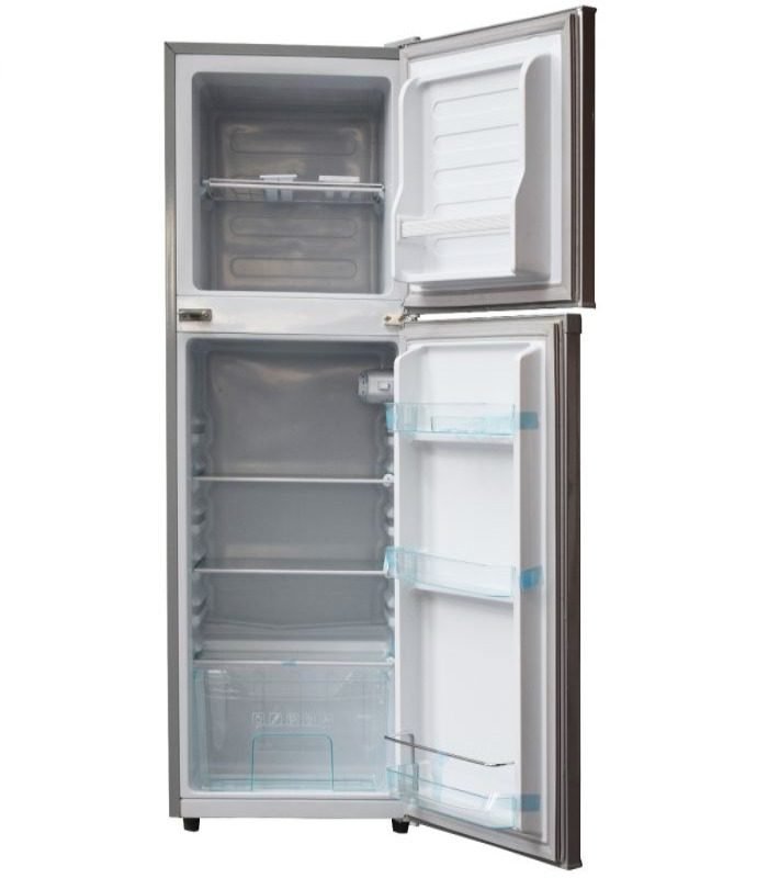 Ramtons Fridge 128 Liters 2 Door Direct Cool Fridge Silver - RF/173