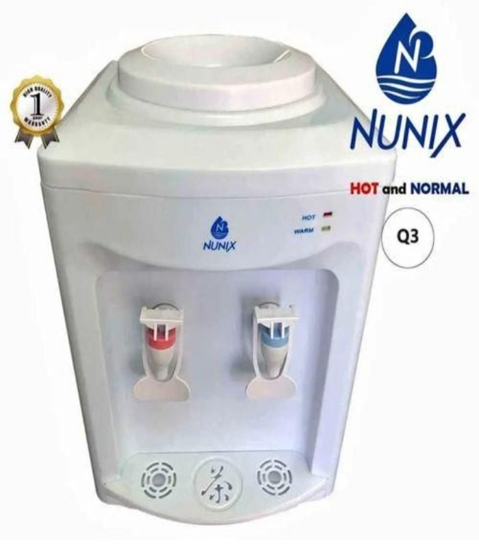 Nunix Dispenser Strong Table Top Water Dispenser Q3N White