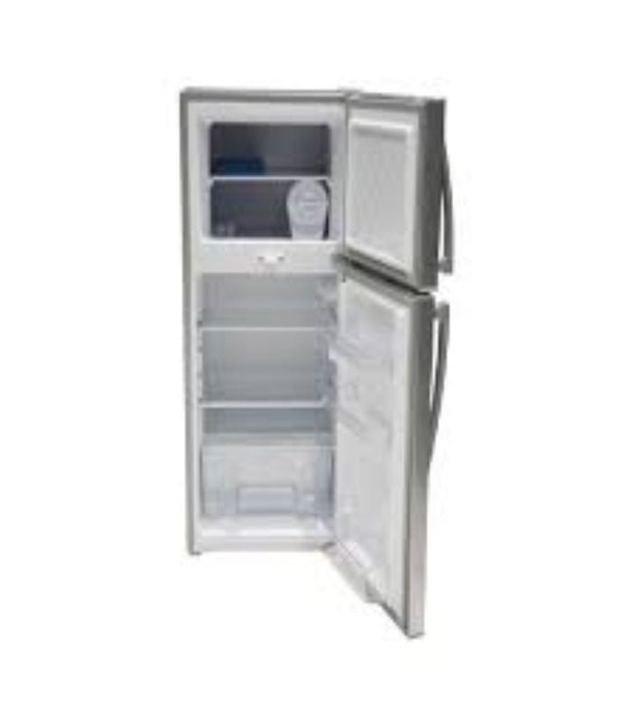 Mika Fridge 138L Direct Cool Double Door Dark Silver MRDCD75XLB