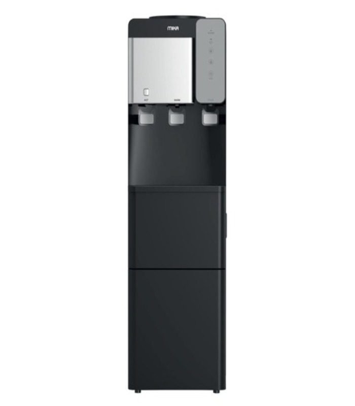 Mika Dispenser with Ice Maker Floor Standing Black ; Silver MWDT3001BS