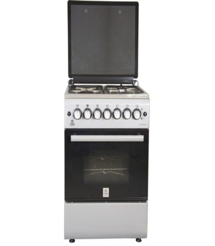 Mika Cooker Free Standing 58cm X 58cm 3 + 1 Electric Oven Half Inox MST60PU31SL/HC