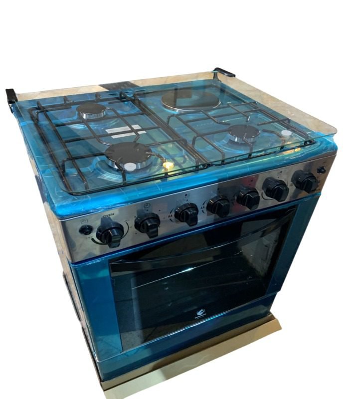 Euroken Cooker EURO65-3+1-E Electric OVEN Free Stand Glass Top Cooker