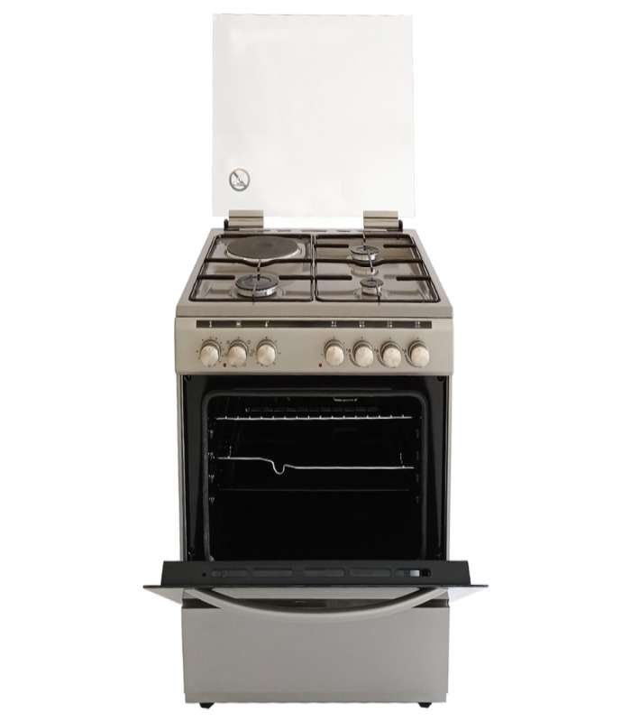 Ramtons Cooker 3Gas+1E Silver 60X60 - RC/606