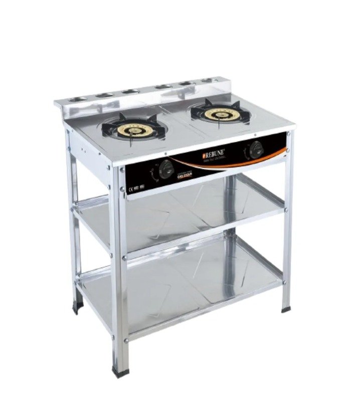Rebune Cooker Commercial with 2 cast iron burners RE-4-065