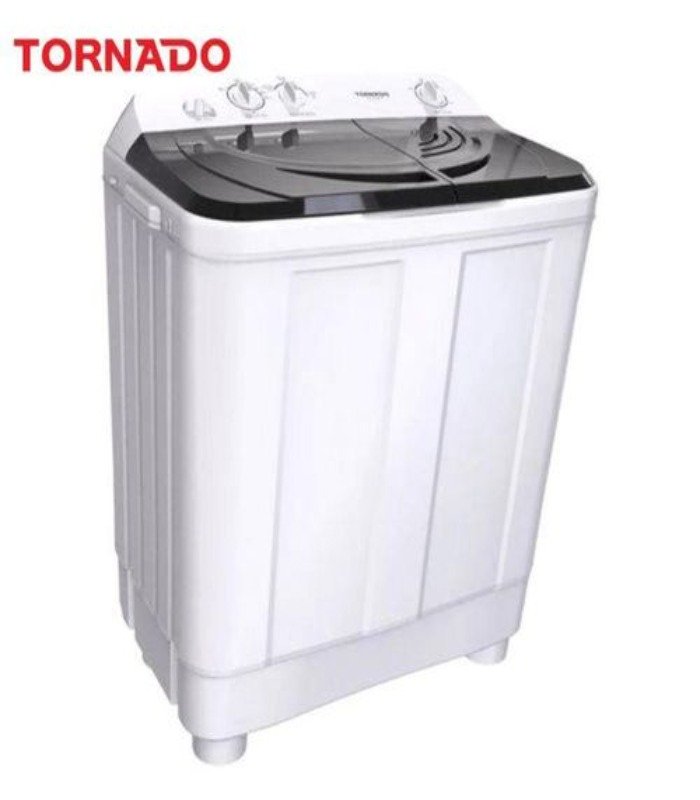 Tornado Washing Machine 10kg Spin Top Load, Twin Tub Wash and Spin Dry