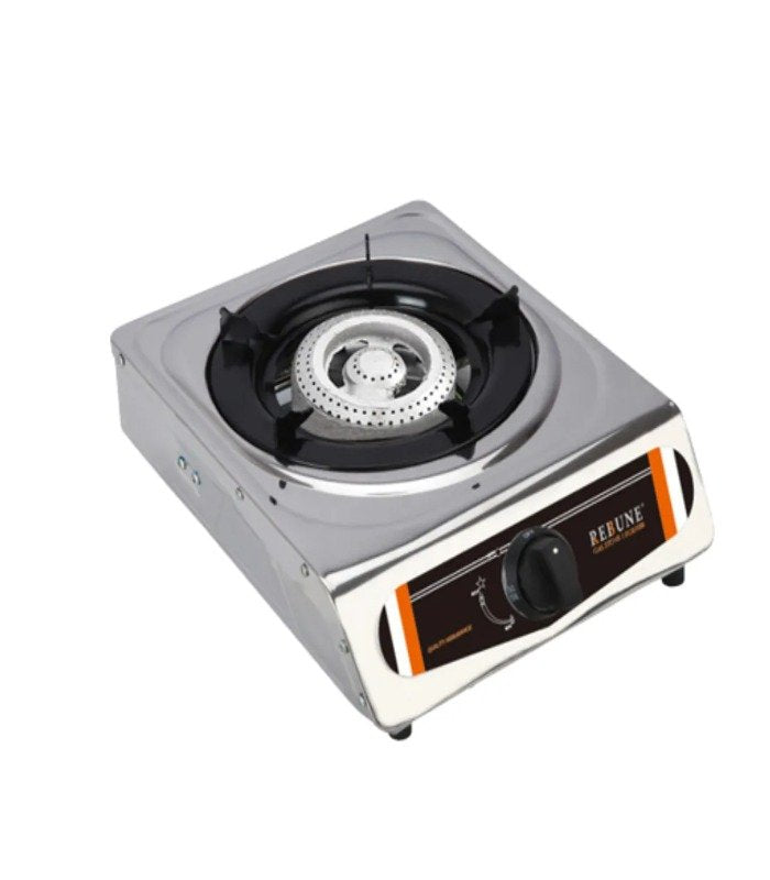 Rebune Cooker Gas Stove Single Burner Silver RE-4-040