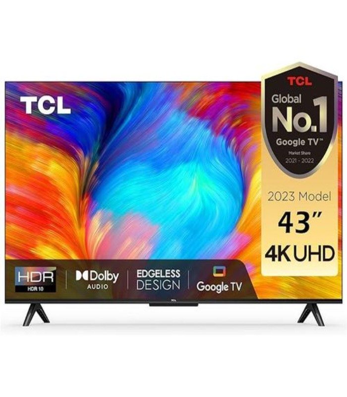 TCL Tv 4K Google Tv Dolby Audio 43P635