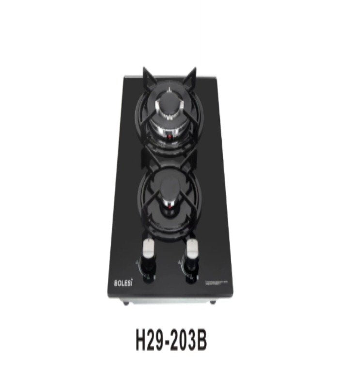 Bolesi Hob 2 Burner Built-in Glass H29-203B