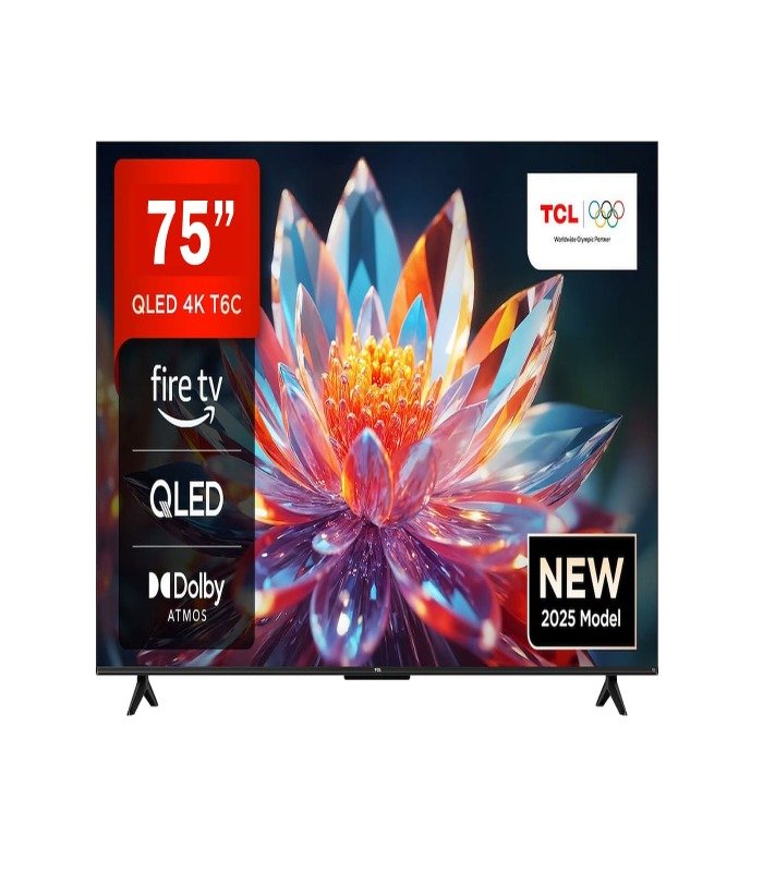 TCL TV 75-inch QLED Smart TV 75T6C