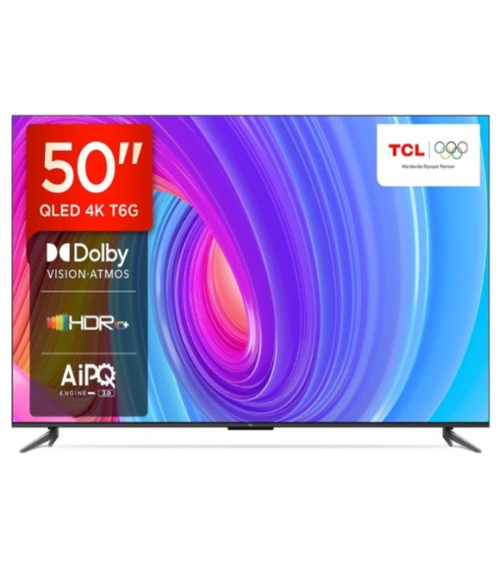 TCL Tv 50-inch QLED Smart TV 50T6C
