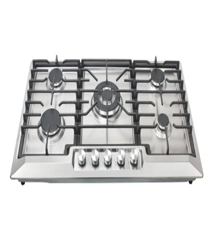 Bolesi Cooker Built-in 5gas Stainless Hob 1Wok Burner HB-5022G
