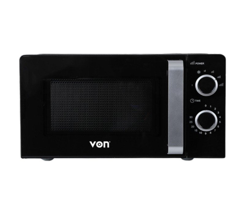 Von Microwave Oven Solo 20L – Black VAMS-20MGX