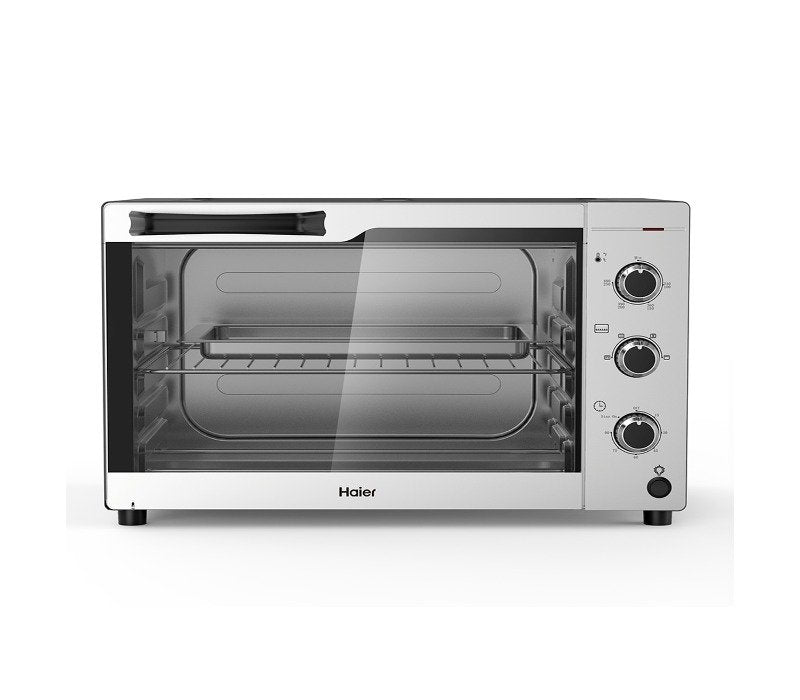 Haier Oven 60L Electric Toaster Full Size 2000W Silver HEO60L-FS