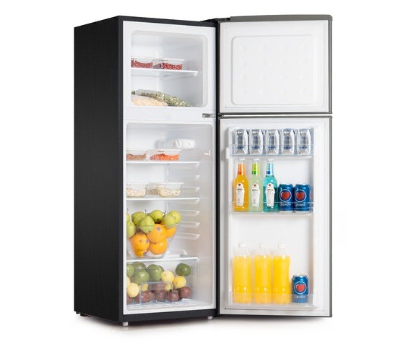 Von Fridge Double Door 138L Inox VRT-138DRHX