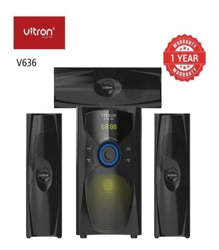 Vitron Speaker Home Theater Bluetooth Speaker 10000PMPO V-636