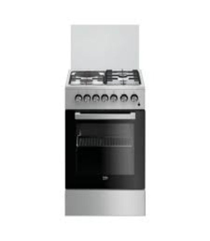 Beko Cooker, 3 Gas Burners and 1 Hotplate, Electric Oven 60l FSS53110GS