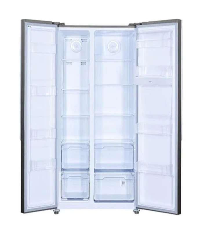 Syinix Fridge side by side 460 litres with water dispenser FD460SBWS