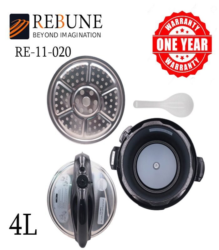 Rebune Pressure Cooker Multi-functional 4L Electric RE-11-020