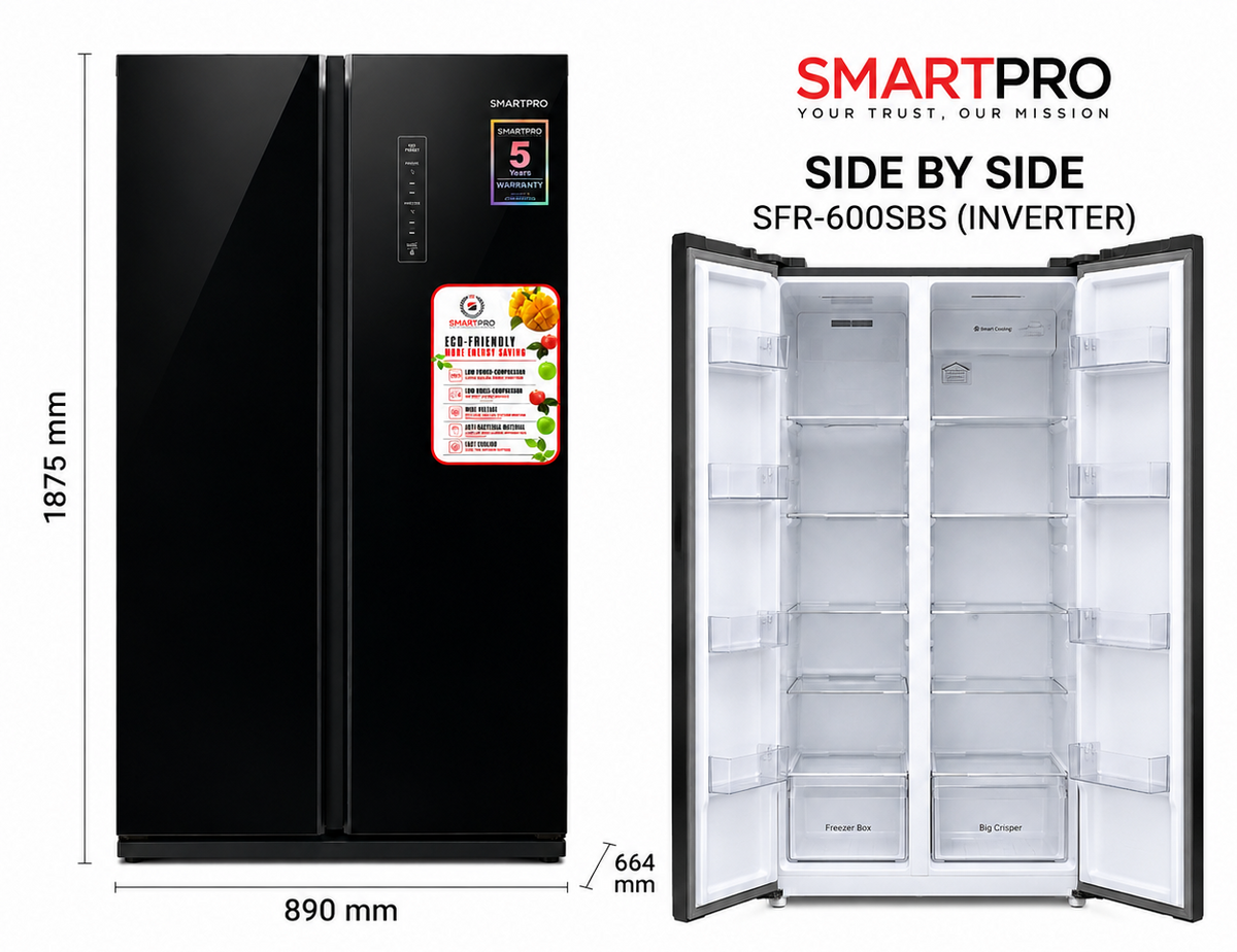 Side by Side Fridge