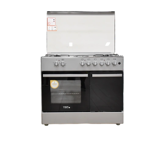 Von Cooker 4 Gas + 2 Electric - Silver VCF964241NFS
