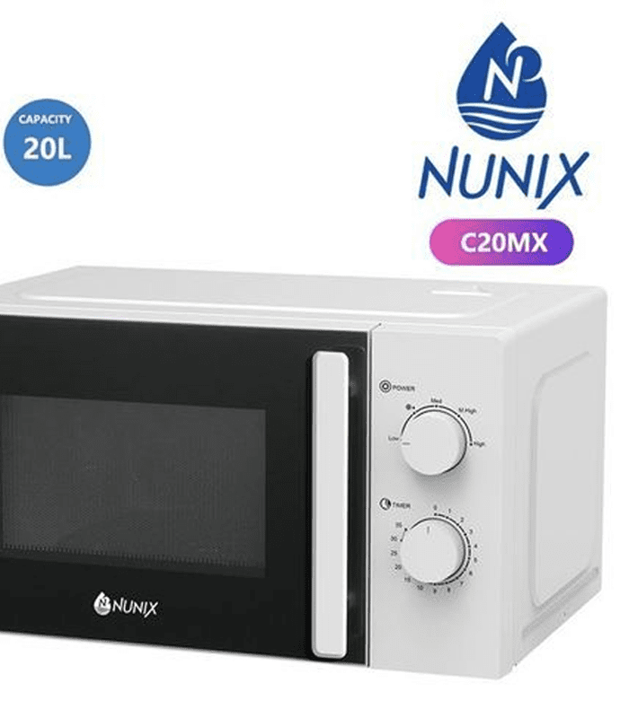 Nunix Microwave,  Analog Microwave Oven 20L  C20MX