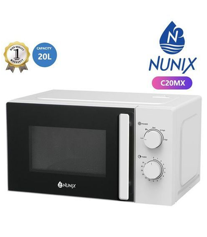 Nunix Microwave,  Analog Microwave Oven 20L  C20MX