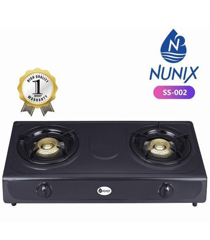 Nunix Cooker, Gas Stove Table Top Cooker + Free 2 Bulbs  SS002