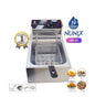 Nunix Fryer,  Commercial Single Stainless Steel Deep Fryer -6 Litres MF-01
