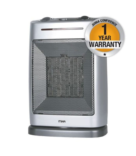 Mika Heater MH201 - Ceramic Heater, 750W-1500W - Silver