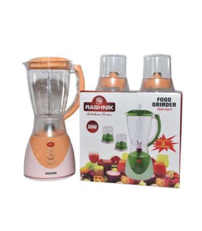 Rashnik Blender 3 In 1 Blender With Grinding Machine(1.5L) RN1011