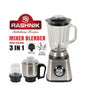 Rashnik Blender Quality Stainless Steel With Glass Jug Mixer Blender RN-1035