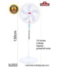 Rashnik Fan 16" Standing Fan With Firm Stable Base