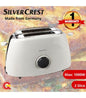Silvercrest Toaster 2 Slice Classic - 1000W - White