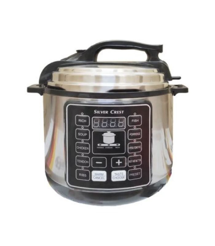 SIlvercrest  Pressure Cooker Electric 6 Litres ,10 Functions  MES6817