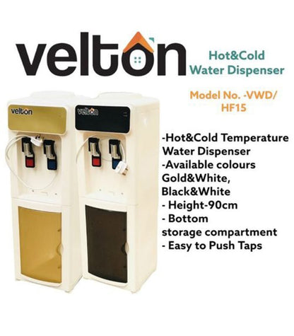 Velton Dispenser, Hot And Cold Free  Standing  VWD/HF15